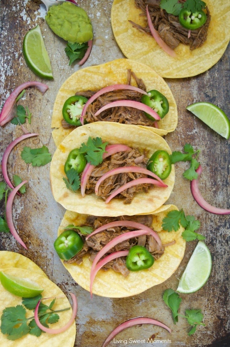 Recipe: Pressure Cooker Beef Barbacoa Tacos