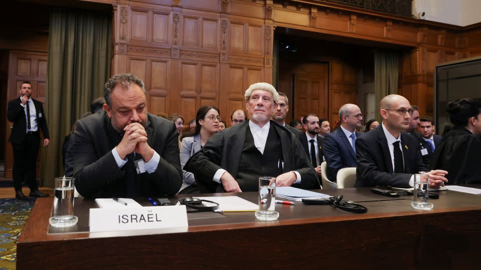 Israel is scheduled to argue its case in the second day of hearings on Friday. - Thilo Schmuelgen/Reuters