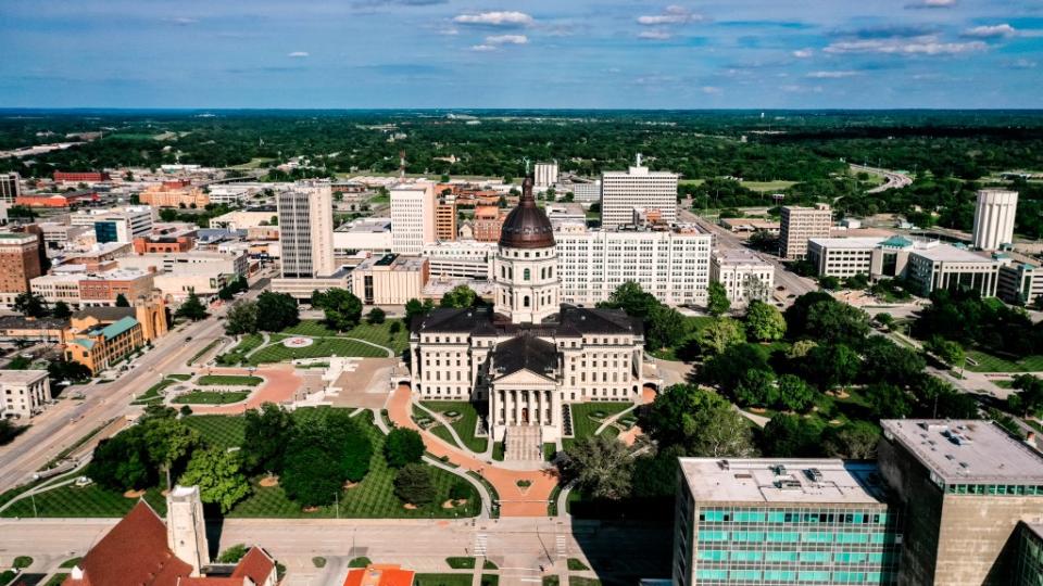 Choose Topeka offers incentives — valued at up to $15,000— to attract residents to move to Topeka, Kansas. Joe Sohm/Visions of America/Universal Images Group via Getty Images