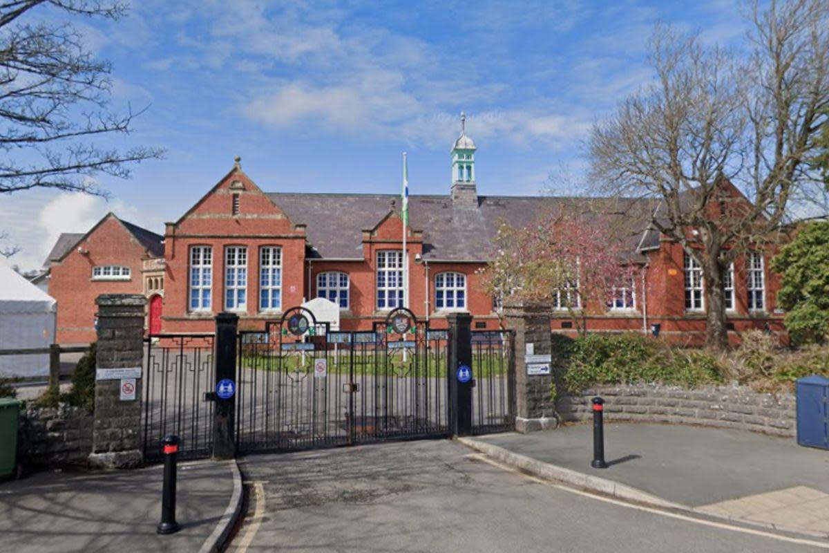 A former science teacher at Ysgol Uwchradd Aberteifi in Cardigan has been struck off for his comments to pupils. <i>(Image: Google Street View)</i>