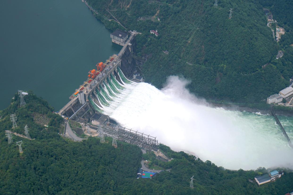 The Xin'anjiang Hydropower Station in Zhejiang, China. MasaneMiyaPA via Wikipedia