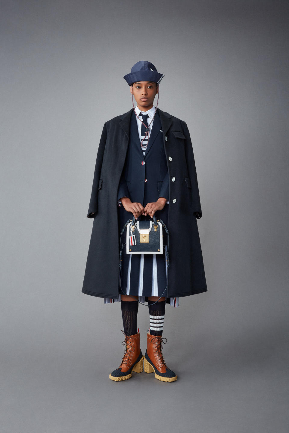 A look from Thom Browne resort 2022. - Credit: Courtesy of Thom Browne