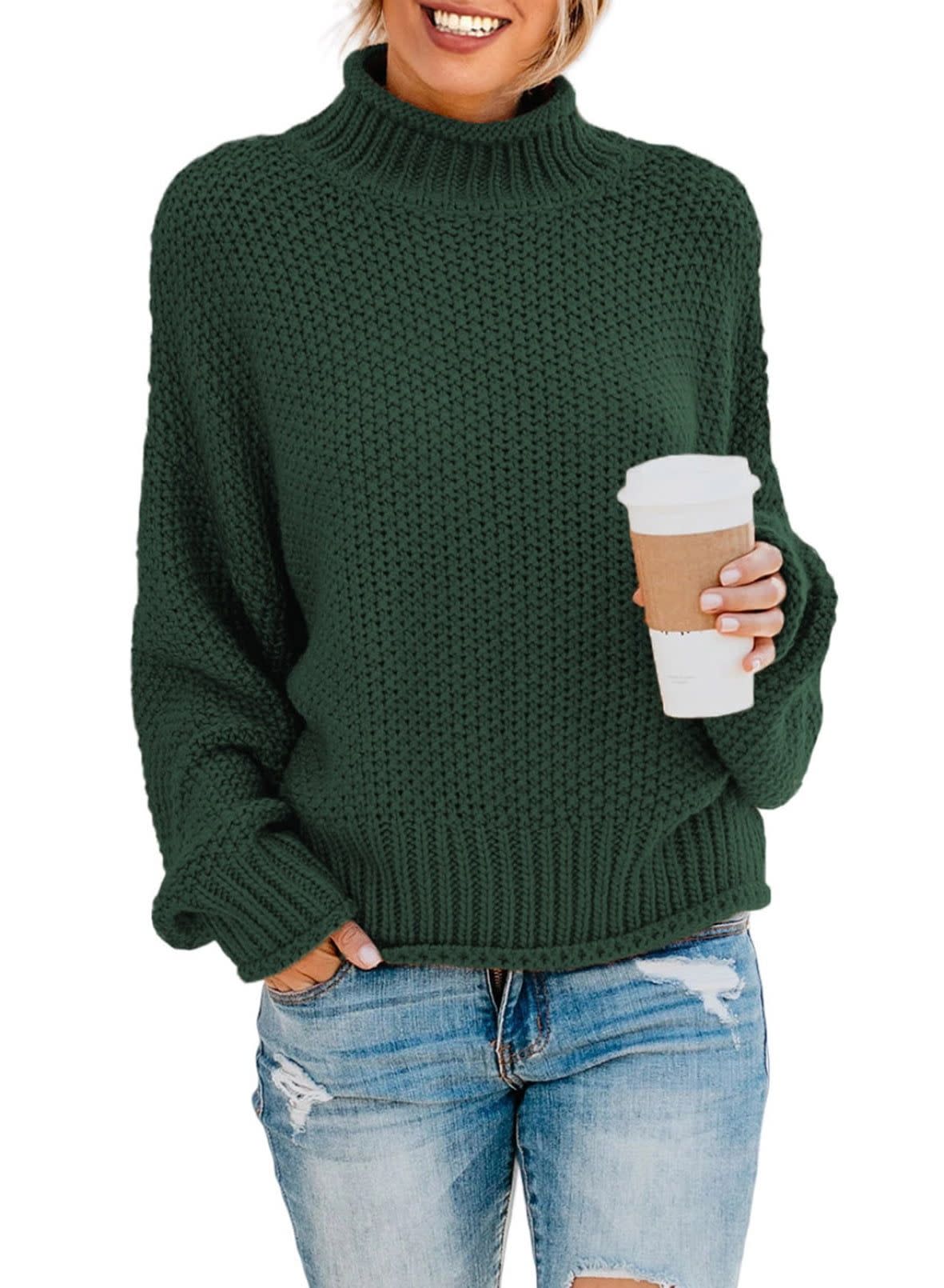 <p><a href="https://go.redirectingat.com?id=74968X1596630&url=https%3A%2F%2Fwww.walmart.com%2Fip%2FSidefeel-Women-s-Basic-Comfy-Warm-Turtleneck-Sweater-Tops-Solid-Color-Stretchy-Knit-Pullover-Shirts-M-8-10%2F425644568&sref=https%3A%2F%2F" rel="nofollow noopener" target="_blank" data-ylk="slk:Shop Now;elm:context_link;itc:0;sec:content-canvas" class="link rapid-noclick-resp">Shop Now</a></p><p>Knit Turtleneck Sweater </p><p>walmart.com</p><p>$32.00</p>