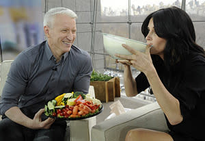 Anderson Cooper and Courteney Cox | Photo Credits: Anderson Cooper Show