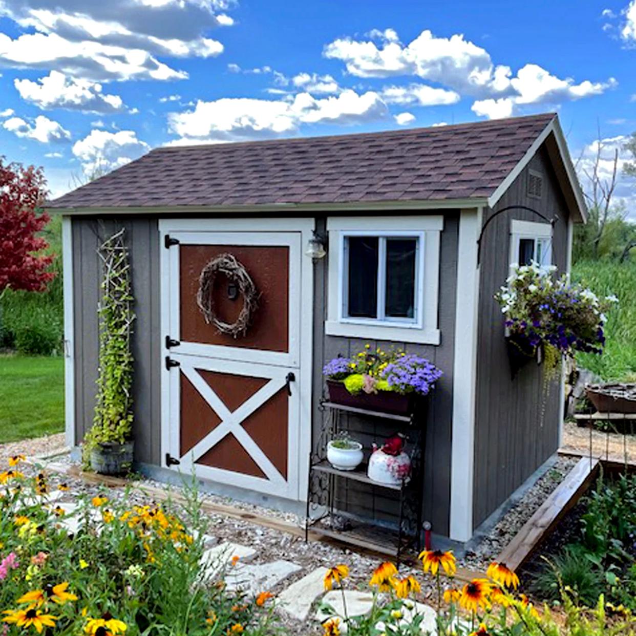 A ranch-style storage building with Dutch doors. PROVIDED/TUFF SHED OKC