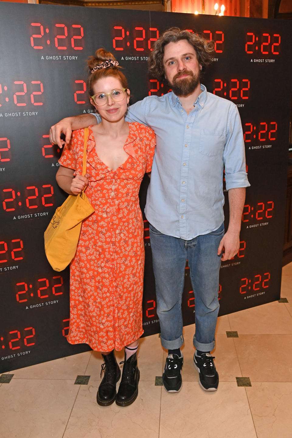 Jessie Cave and partner Alfie Brown will welcome their fourth child next year. (Photo by David M. Benett/Dave Benett/Getty Images)