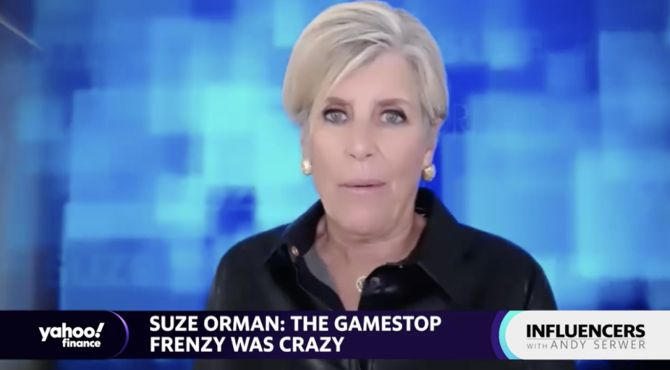 Suze Orman, personal finance guru and host of 