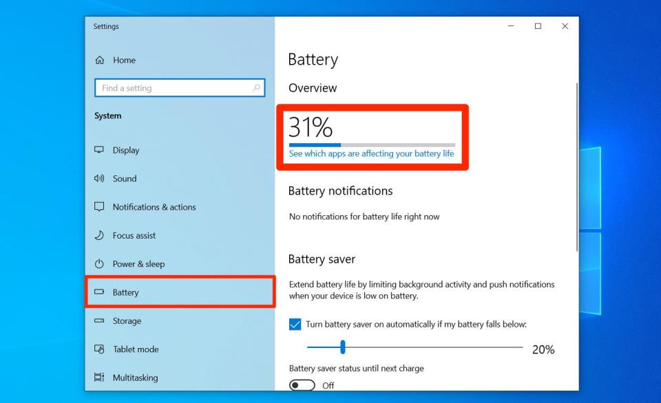 How to save battery on Windows PC 5