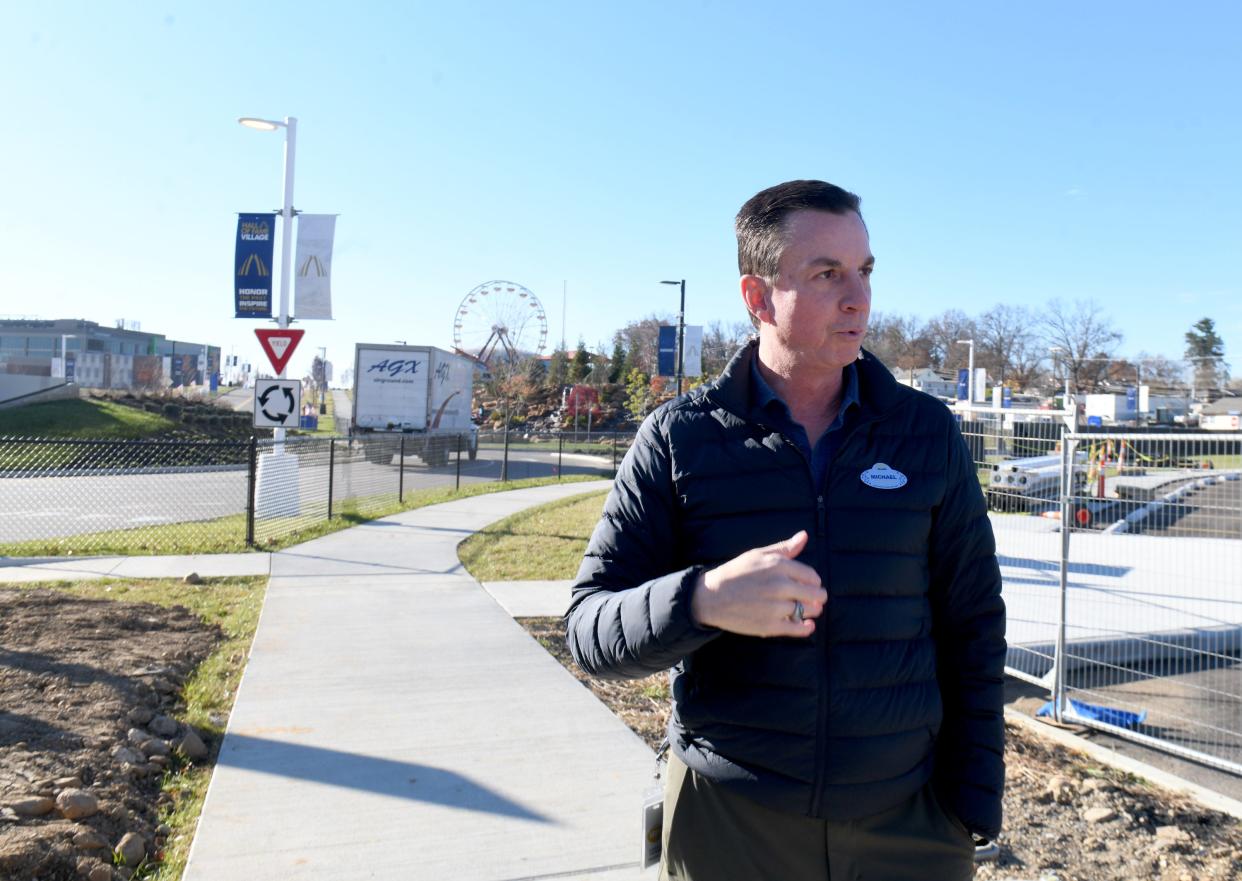 Hall of Fame Resort & Entertainment Co. CEO Michael Crawford updates progress and continuing work at the water park project in Canton. He says the Hall of Fame Village will reshape local and regional tourism.