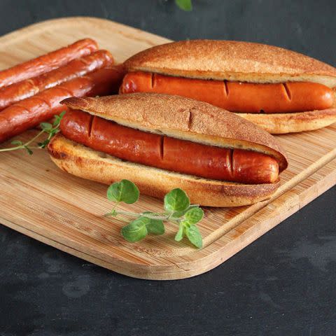 Buckwheat Queen Pictured: Basic Air Fryer Hot Dogs