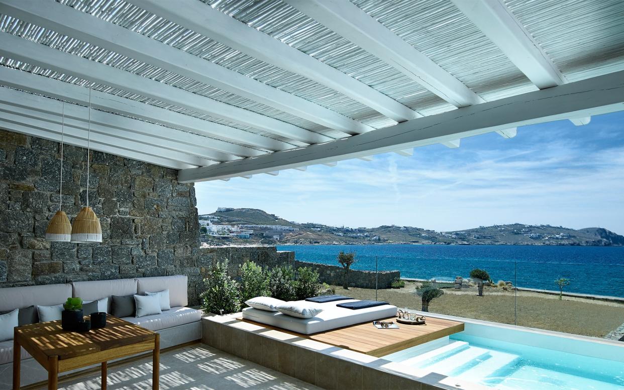 Bill & Coo Coast Suites - one of the greatest adults-only hotels in the Greek Islands