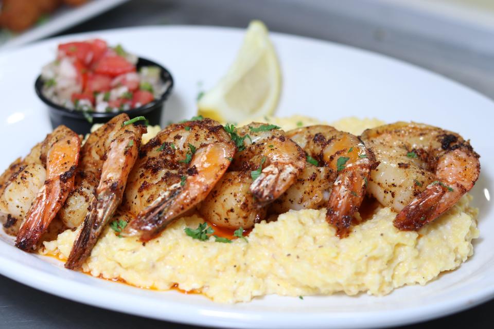 Shrimp & Grits is one of the many items featured on Lantern Local Tavern's dinner menu.