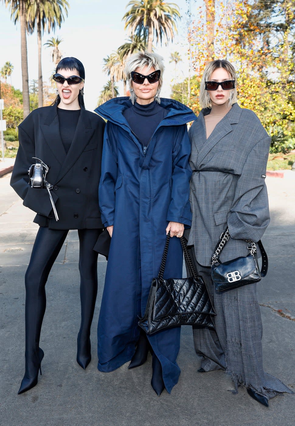 Amelia Gray Hamlin, Lisa Rinna and Delilah Belle Hamlin