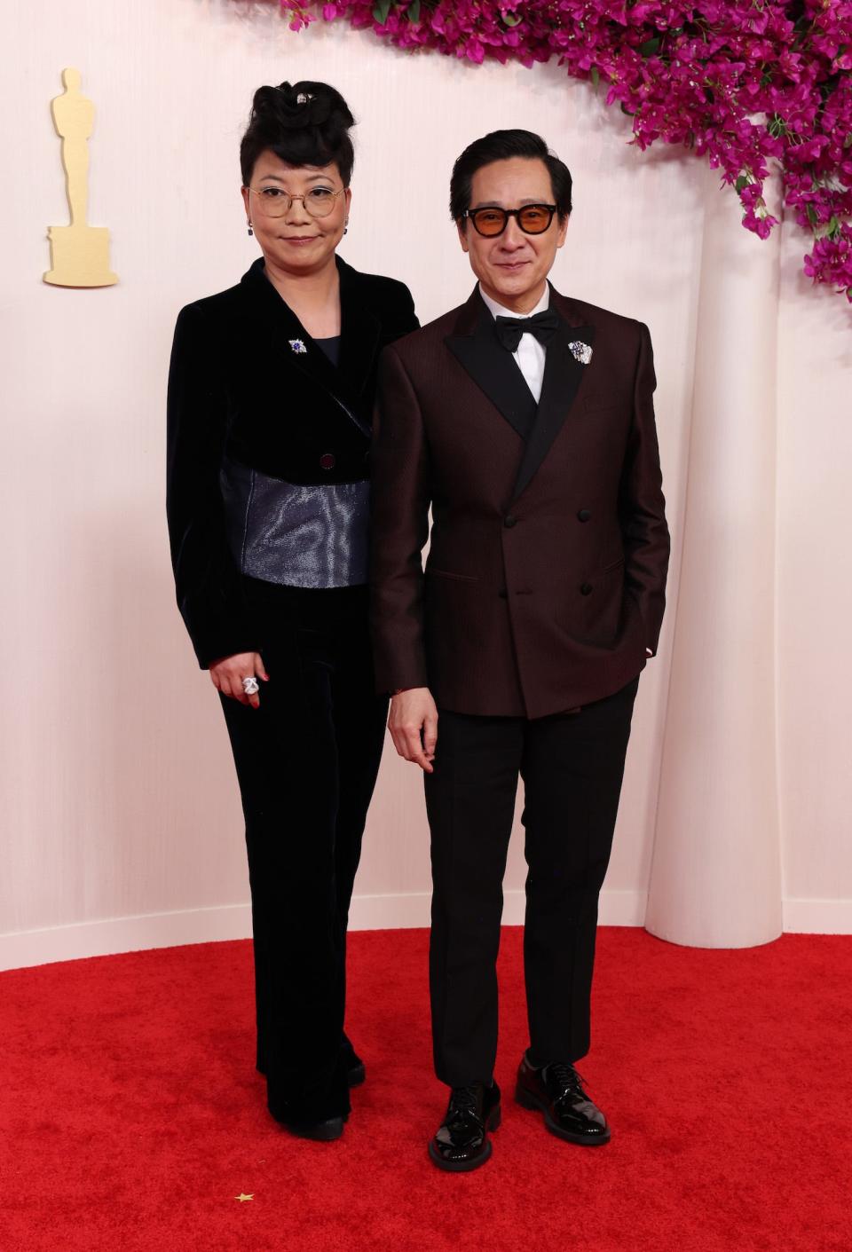 Echo Quan and Ke Huy Quan attend the 96th Annual Academy Awards.