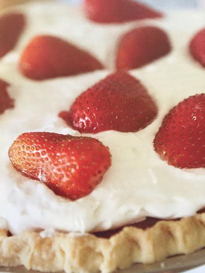 Strawberry pie was one of three kinds of pies served at the wedding Gloria recently attended in Ohio.