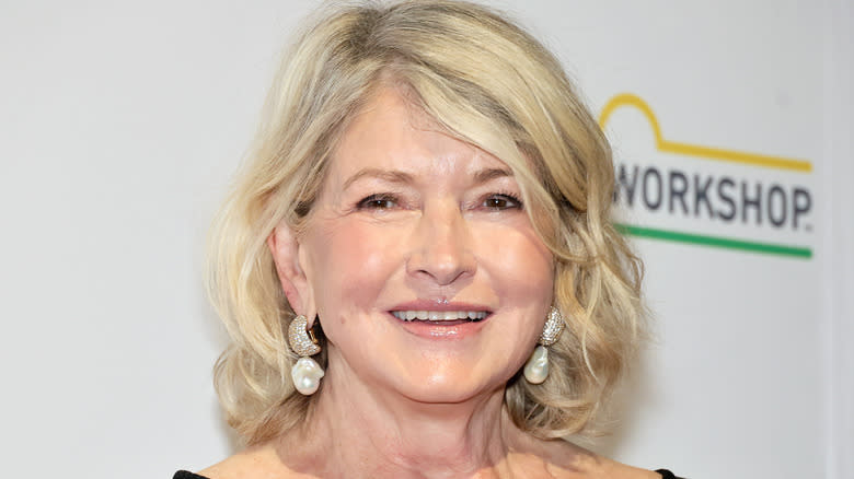 Martha Stewart smiling