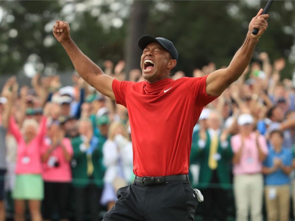 Woods is eligible for the year’s first major as a five-time former champion (Getty Images)