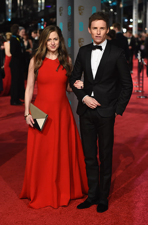 Eddie Redmayne and Hannah Bagshawe