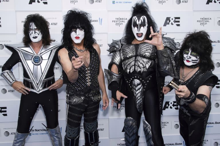 Tommy Thayer, Paul Stanley, Gene Simmons y Eric Singer