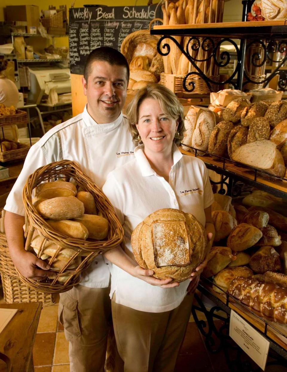 La Farm Bakery, owned by Master Baker Lionel Vatinet and his wife, Missy Vatinet, began in Cary in 1999.