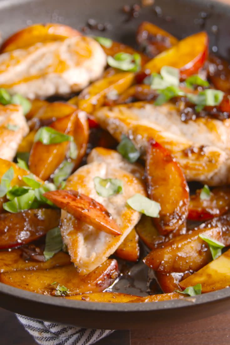 Peach Balsamic Chicken