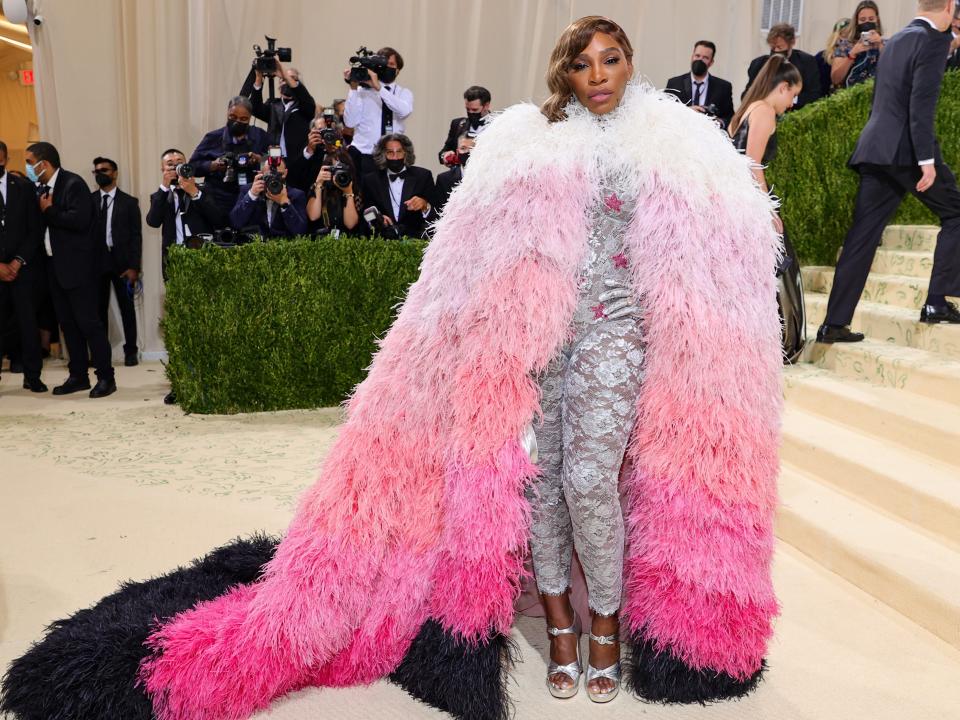 Serena Williams attends the 2021 Met Gala.