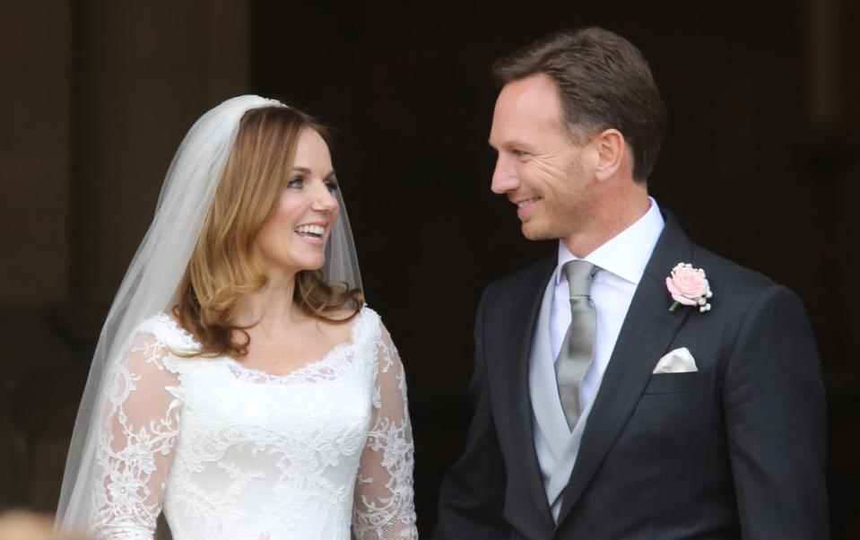 The Spice Girl wed Formula 1 boss Christian Horner in Bedfordshire in 2915 (PA)