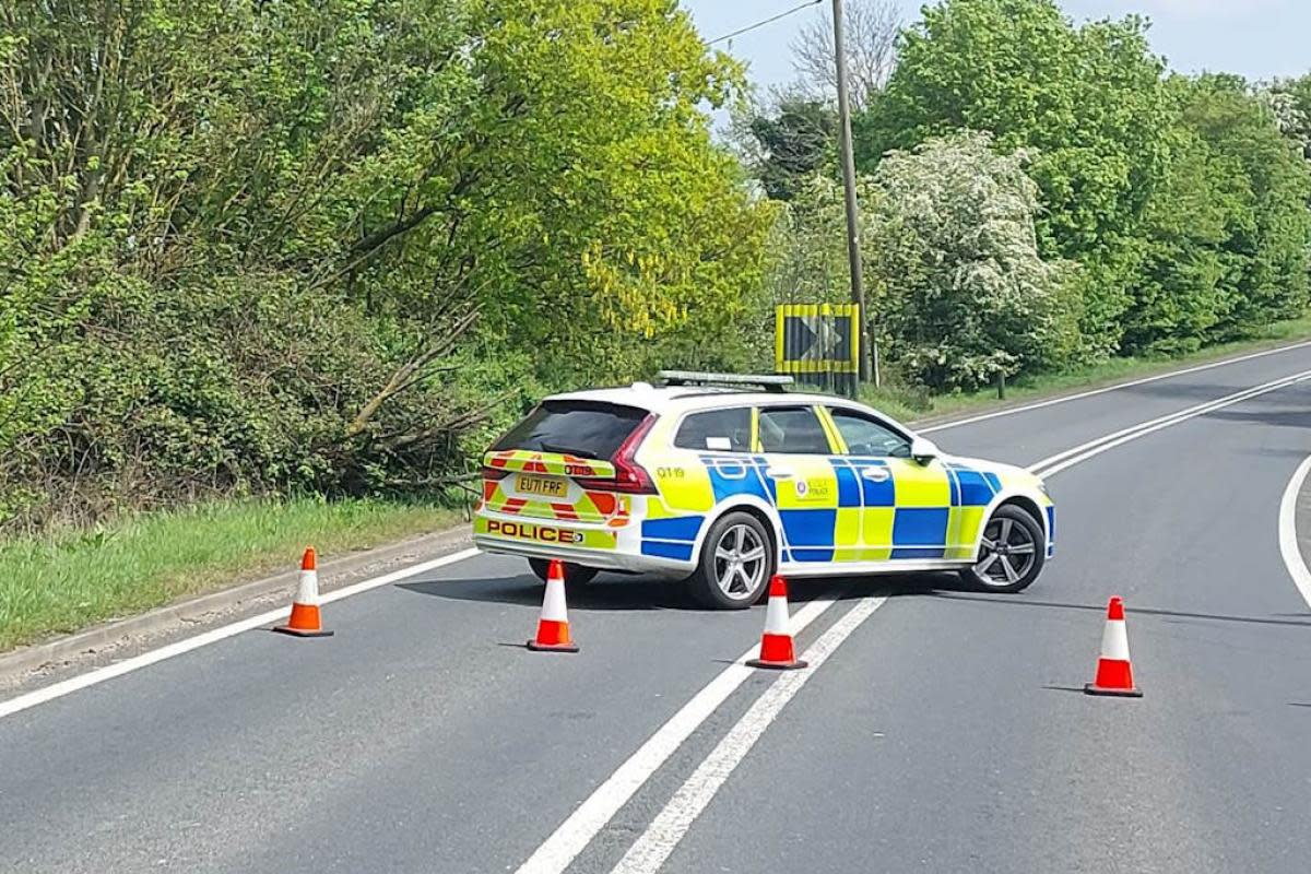 Police on the scene this morning <i>(Image: Essex Police)</i>