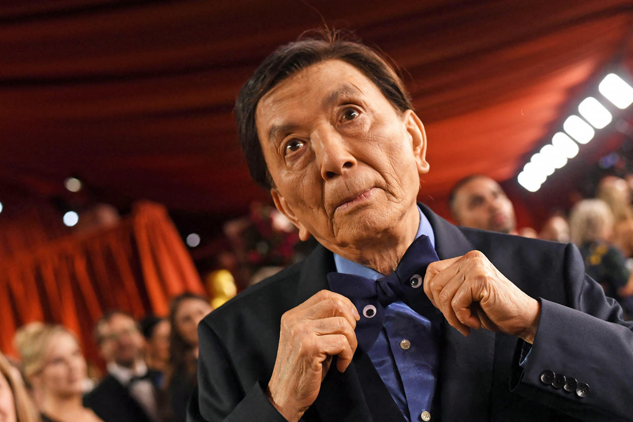 James Hong at the 95th Annual Academy Awards in Hollywood, CA on March 12, 2023. (Valerie Macon / AFP - Getty Images)