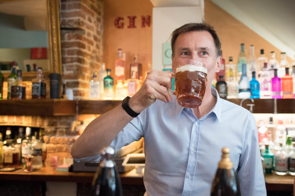 Chancellor Jeremy Hunt froze alcohol duty as he laid out a raft of policies in his autumn statement