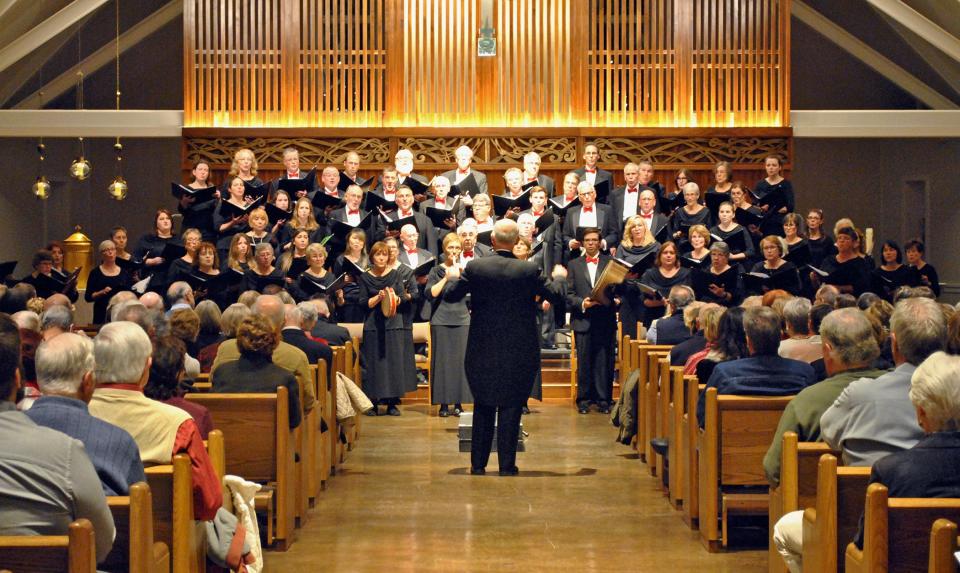 Pilgrim Festival Chorus in concert at St. Bonaventure Parish in Plymouth.