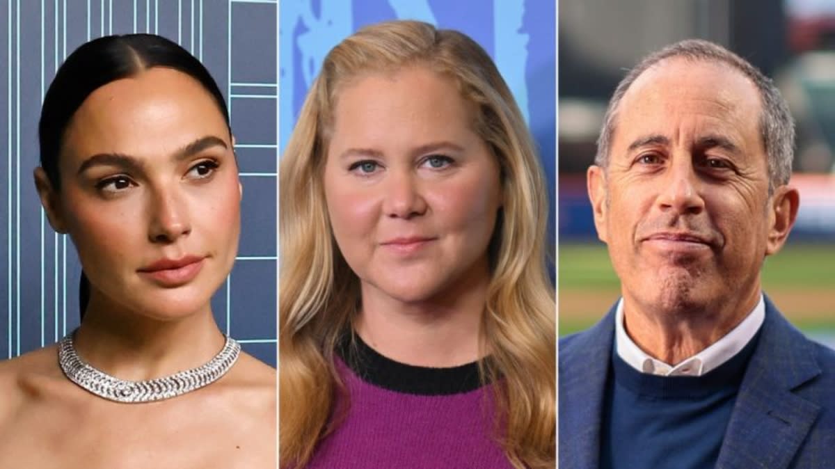 Gal Gadot, Amy Schumer, Jerry Seinfeld