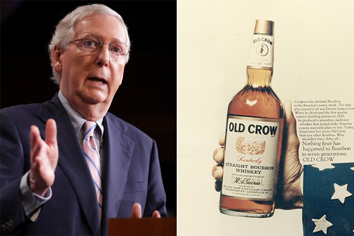 Mitch McConnell, Old Crow Bourbon