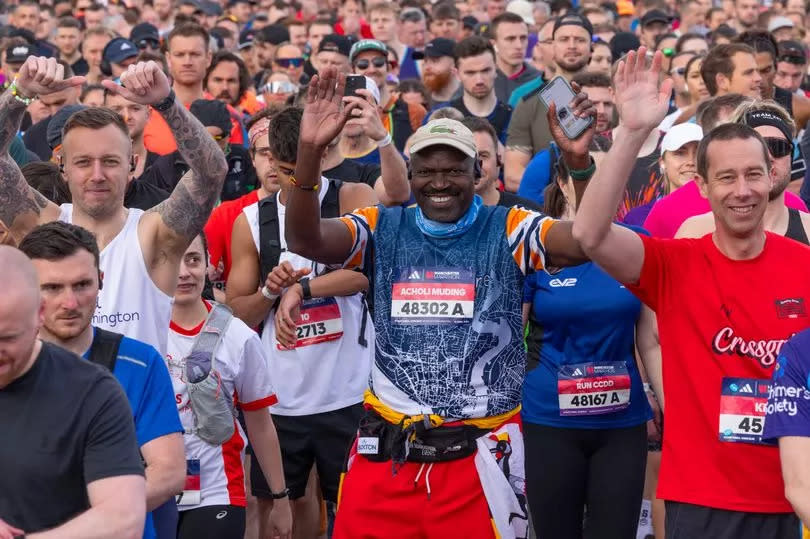 More than 32,000 people took on an incredible 26.2 mile route as part of the Manchester Marathon 2024