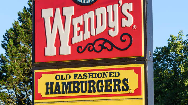 Wendy's old fashioned hamburgers