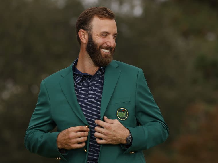 Hublot 品牌大使Dustin Johnson 勇奪2020美國名人賽冠軍。大會提供