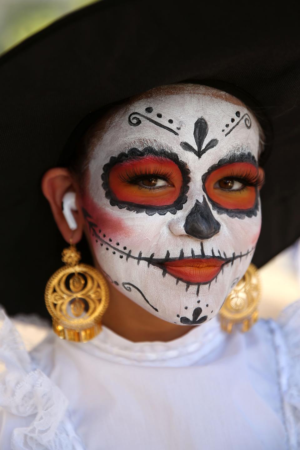 Many El Pasoans enjoy attending the Dia de Los Muertos Parade Downtown.
