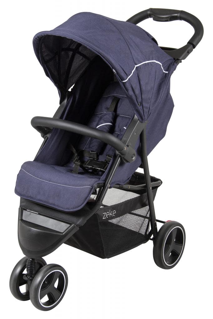 The Childcare Zeke Stroller Navy is sold exclusively through Target. Source: ACCC