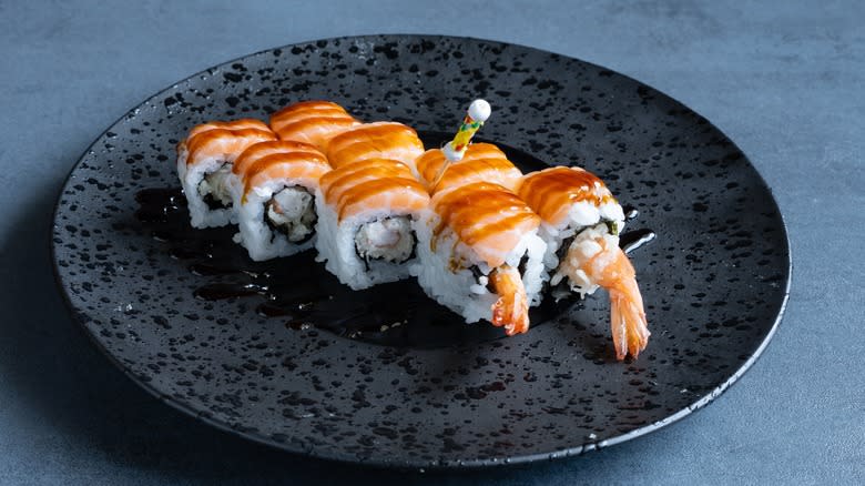 Tiger roll sushi