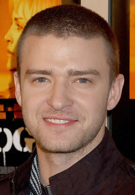 Justin Timberlake at the Hollywood premiere of Universal Pictures' Alpha Dog