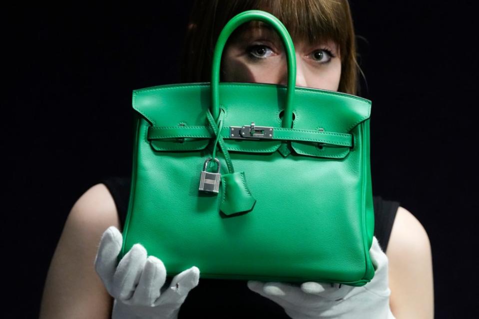Hermès has previously denied requiring customers to purchase other goods before receiving a Birkin. AP