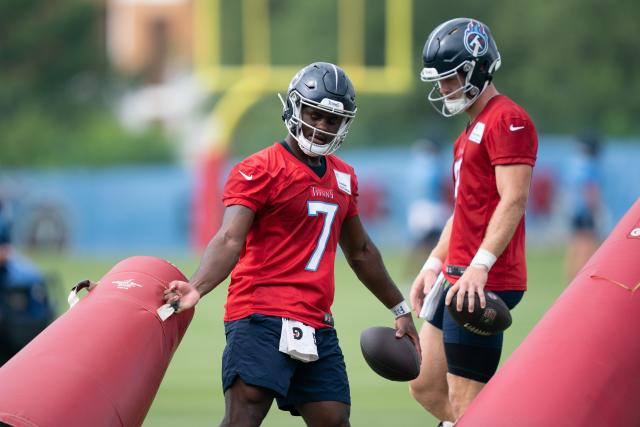 Tennessee Titans' Malik Willis, Will Levis on competing for backup