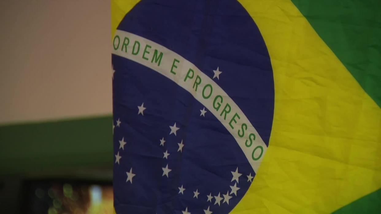 <div>National flag of Brazil</div>