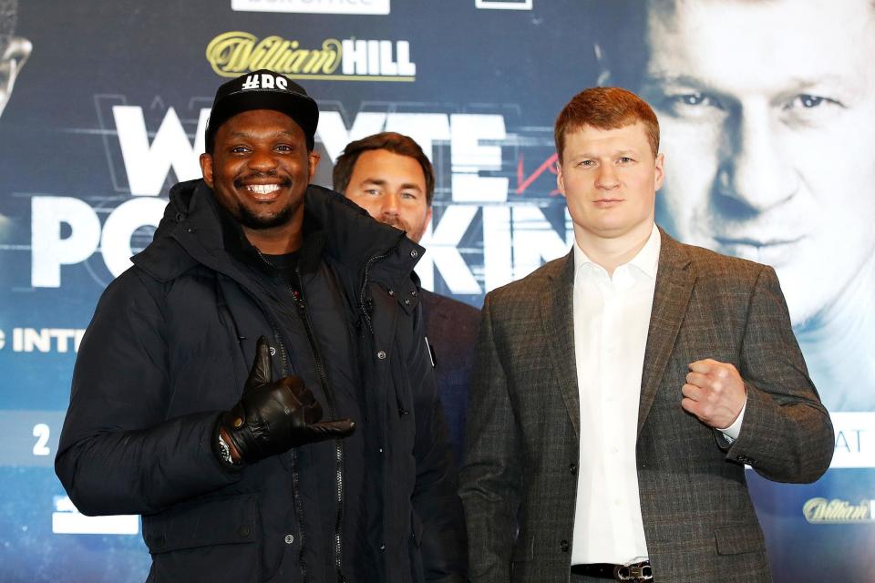 Whyte will meet Povetkin in Manchester on 2 May: PA