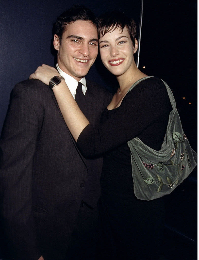 Joaquin Phoenix and Liv Tyler