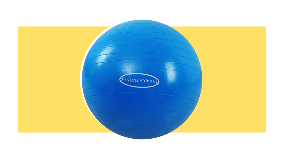 You can't go wrong with a fitness classic like the tried-and-true exercise ball.