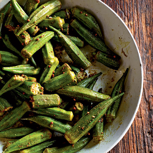 Indian-Spiced Okra