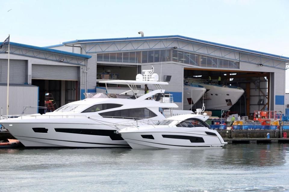 Sunseeker House in Poole Quay