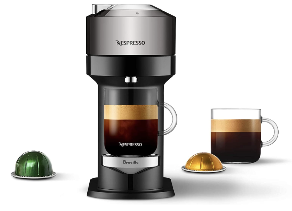 Nespresso Vertuo Next Premium Coffee and Espresso Machine by Breville (Photo via Amazon)