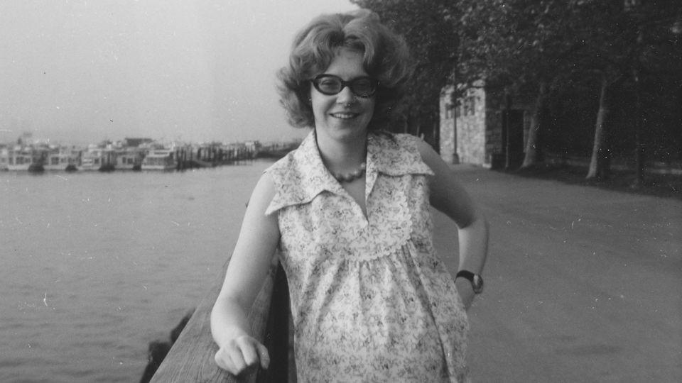 Here's Linda in 1978 in New York City, when she was pregnant with her daughter. - Courtesy G. Porter and Dr. L. M. Porter